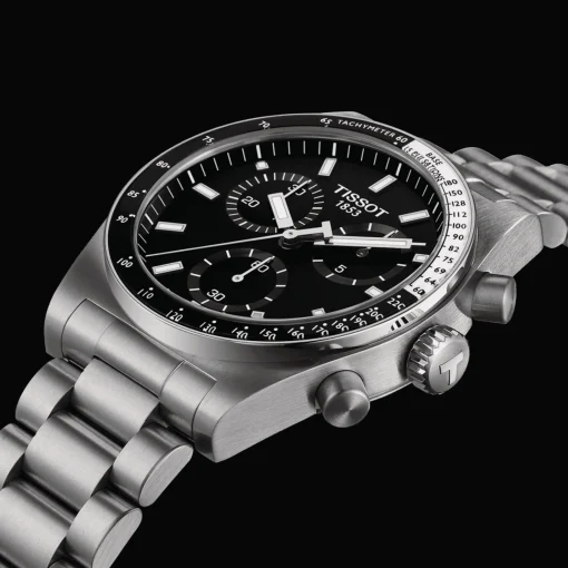TISSOT PR516 CHRONOGRAPH MED SORT URSKIVE