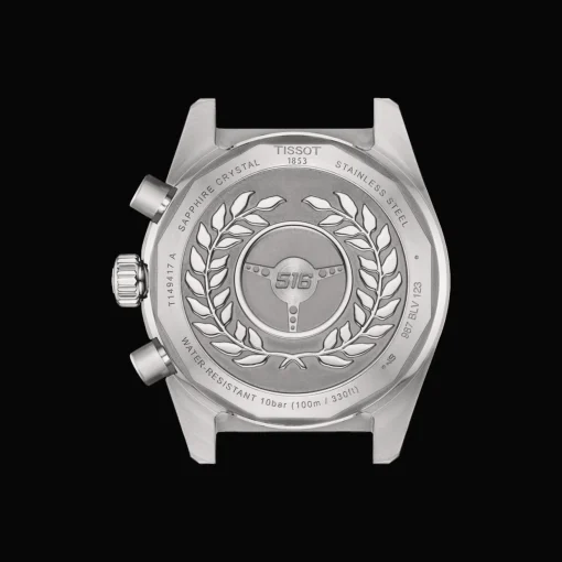 TISSOT PR516 CHRONOGRAPH MED BLÅ URSKIVE