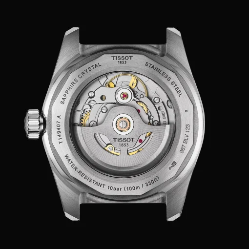 TISSOT PR516 POWERMATIC 80 MED SORT URSKIVE 38MM