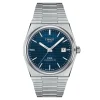 TISSOT PRX POWERMATIC 80 MED BLÅ URSKIVE