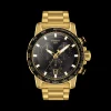 Tissot Supersport Chrono Guld PVD 45,mm - Quartz