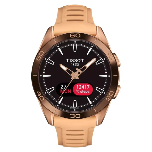 TISSOT T-TOUCH CONNECT SPORT - ROSE GOLD PVD