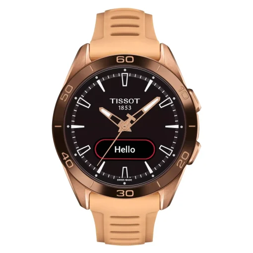 TISSOT T-TOUCH CONNECT SPORT - ROSE GOLD PVD