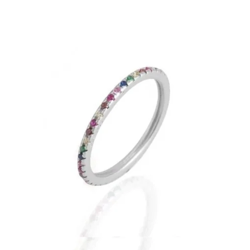 Wioga Regnbue Ring R-4008-S