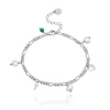 Wioga Trust Hope Faith Armbånd Sølv - B-8094-S